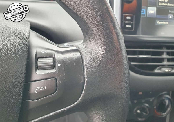 Peugeot 208 cena 28900 przebieg: 156000, rok produkcji 2015 z Raciąż małe 407
